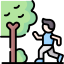 Jogging track at Tata Avenida New Town residential project