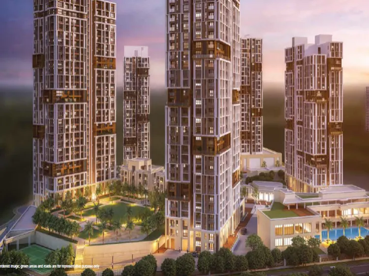 Tata Avenida New Town Kolkata luxury residential towers exterior view